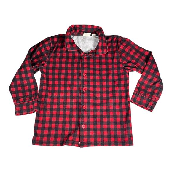 Unisex Pajama Sets Mario Bros Size 6 Outdoor Kids Red & Black Plaid Size 5 Used - Picture 4 of 14